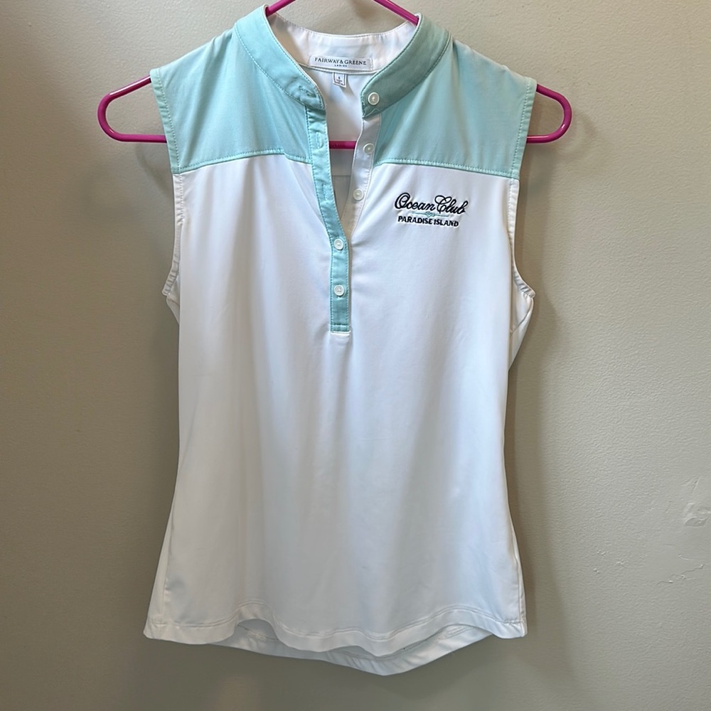 Fairway & Greene women’s golf polo size small